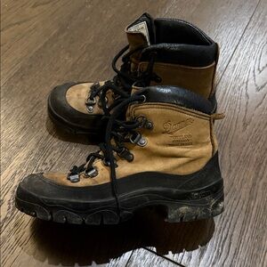 Danner Tan and Black Outdoor Boots